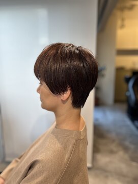 ソイクフ 四条大宮店(SOY-KUFU) 20代30代40代イメチェン似合わせカット黒髪ショートスタイル