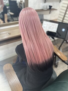 ラウラアンドロー(LAURA&RO) ミルクティーベージュダブルカラーインナーカラーケアブリーチ