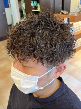 ヘアーポジションヤマモト 住吉店(Hair Position YAMAMOTO)の写真/髪質や生え癖・骨格を基に計算されたシルエットなら、無造作にキマる"こなれ感"のあるパーマStyleに◇
