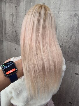 フォックス 四日市店(FOX) ヘアエクステ/ロング/イメチェン/ホワイトベージュ