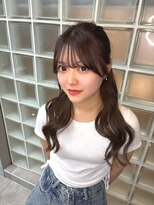 ジゼル 小倉(GiseL)&nbsp;ゆるハーフアップ/かじ