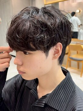 フィフス 渋谷(fifth) 渋谷波巻きツイストスパイラルシャドウルーズパーマツーブロック