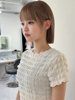 ヴィヴィー 青山表参道店(ViVIE)&nbsp;柔らかミルクティーボブ