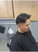 テーパー×七三
