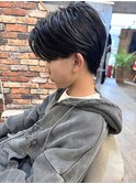 センターパート/メンズカット/フェザーパーマ/学割/学割U24