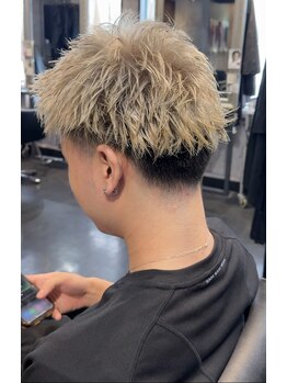 ヘア フラッグ 西葛西店(hair flag)の写真/【西葛西駅徒歩１分】メンズ限定メニュー多数でお手頃価格だから気軽に通いやすい◎毎朝のセットをラクに！
