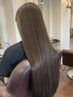 【人気メニュー】カット+カラー+Tr (セミロング・ロングの方)