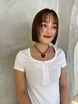 ニコ トウキョウ ヨコハマ(nico)&nbsp;ミニボブ/切りっぱなし/ボブ/縮毛矯正/タッセルボブ