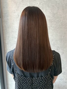 ポリマン 西新井(poliment) 髪質改善ストレート 暗くなりすぎないヘアカラー 西新井