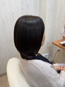 ユニティ 小田急相模原店 メテオストレートミディアム【小田急相模原/白髪染め/髪質改善】