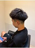 立体感で魅せる ハイライトマッシュ