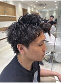 シャドウパーマニュアンスパーマ曲がる縮毛矯正横浜洋光台