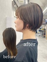 ヘアサロン ドットプラス 町田店(dot. plus) 【市井友佳子】大人小顔ショート/ミディアムヘア/町田