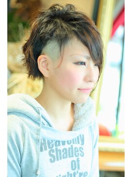 ココティエ (COCOTIER) ☆デザインアシンメトリー・ツーブロック☆