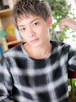 カバーヘア イヴ 戸頭店(COVER HAIR EVE)&nbsp;*+ＥＶＥ戸頭+*… ハイトーンの束感マッシュｃ