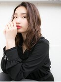 大人かわいい フェミニン ナチュラルブラウン