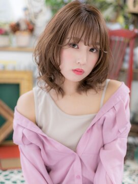 カバーヘア イヴ 戸頭店(COVER HAIR EVE) *EVE戸頭*外国人風ミックスカール♪大人かわいいボブディb