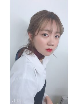 美容室 パルス 静岡鷹匠店(PALS) ルーズお団子!