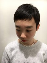 ヘアー アークス 上永谷店(hair ARKS)&nbsp;個性派ショートバングでマニッシュフレンチベリーショート★