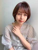 ネイヴィル オモテサンドウ(navile omotesando) 【yuka】ひし形シルエット×小顔ショート伸ばしかけにもオススメ