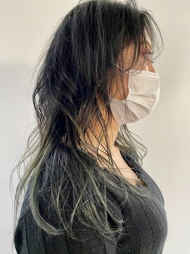 スティードトーキョー(Steed Tokyo) low layer × gradation green