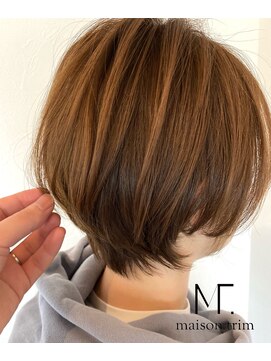 メゾントリム(maison trim) ナチュラルショートボブ