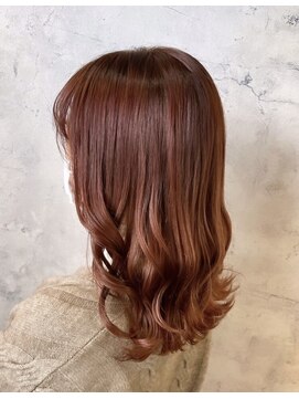 ヘアデザイン ファブロ(hair design FABRO.) チェリーオレンジ♪