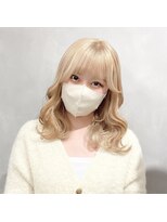 エイト ヘアサロン 渋谷本店(EIGHT) ホワイトブロンド