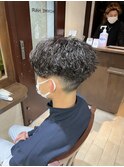 【GROOMER/S 佐藤】 波巻きスパイラルパーマ スペインカール
