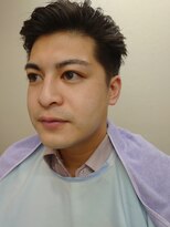 スマイル(Smile) アップバング ツーブロック フェザーバック フェード 学生 就活