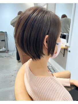 トリート 西船橋店(TREAT) 大人向け20代30代40代ショートボブ透明感ベージュ