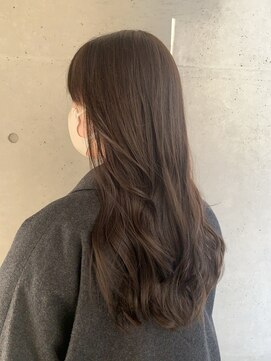 リバレッジ 白金(Leverage) 艶髪グレージュカラー30代40代【白金/目黒】担当山岡