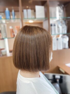 プレッソヘアー Presso hair ハイトーンボブ&髪質改善