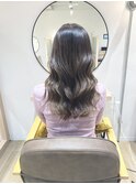 《el viaje》大人かわいいグレージュ×ロング×ダウンスタイル