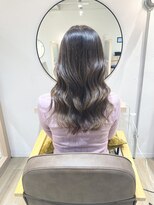 エルビアジェ(el viaje)&nbsp;《el viaje》大人かわいいグレージュ×ロング×ダウンスタイル