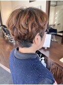 癖毛ショート