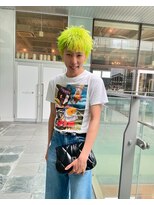 ジュリエッタ(giulietta)&nbsp;蛍光グリーン　スパイキーショート