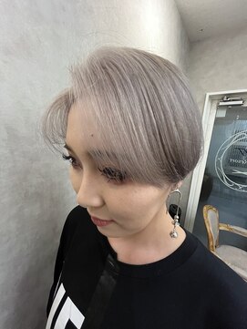 パルーザトーキョー(Palooza Tokyo) ホワイトグレーショート