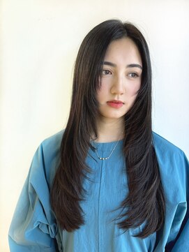 エールバイボヌール(Ere by Bonheur) 山本)モードなハイレイヤーカット/西梅田堂島