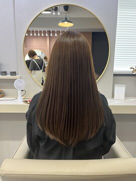 アオ 花咲町(a-o) 髪質改善カラー♪