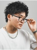 ベリショスパイキーショートべリーショートアップバングメンズ