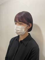 ヘアーアンドメイクアップモパ&nbsp;ボブ／バイオレットカラー