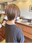 丸みショートボブ