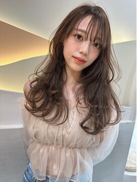 サイン 表参道(SIGN) 韓国ヘアレイヤーカットゆるふわ透明感カラー髪質改善