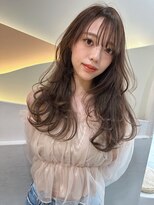 サイン 表参道(SIGN) 韓国ヘアレイヤーカットゆるふわ透明感カラー髪質改善