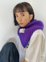 ソワ オモテサンドウ(SOIE OMOTESANDO)&nbsp;【SOIE】オン眉で周りと差がつくショートボブ