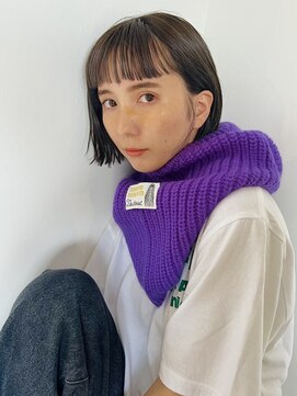 ソワ オモテサンドウ(SOIE OMOTESANDO) 【SOIE】オン眉で周りと差がつくショートボブ