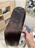 mellow hair moonの髪質改善ストレート