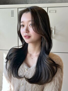 エインアンリー 明治神宮前(AIN.ANLY.) 着物メルティカラーくびれロング似合わせカットロングレイヤー