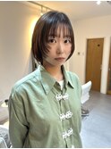 オリーブ×レイヤーショート